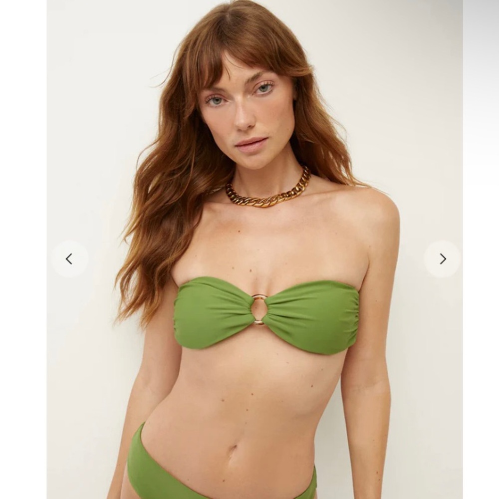 Veronica beard carper bikini swim bandeau top